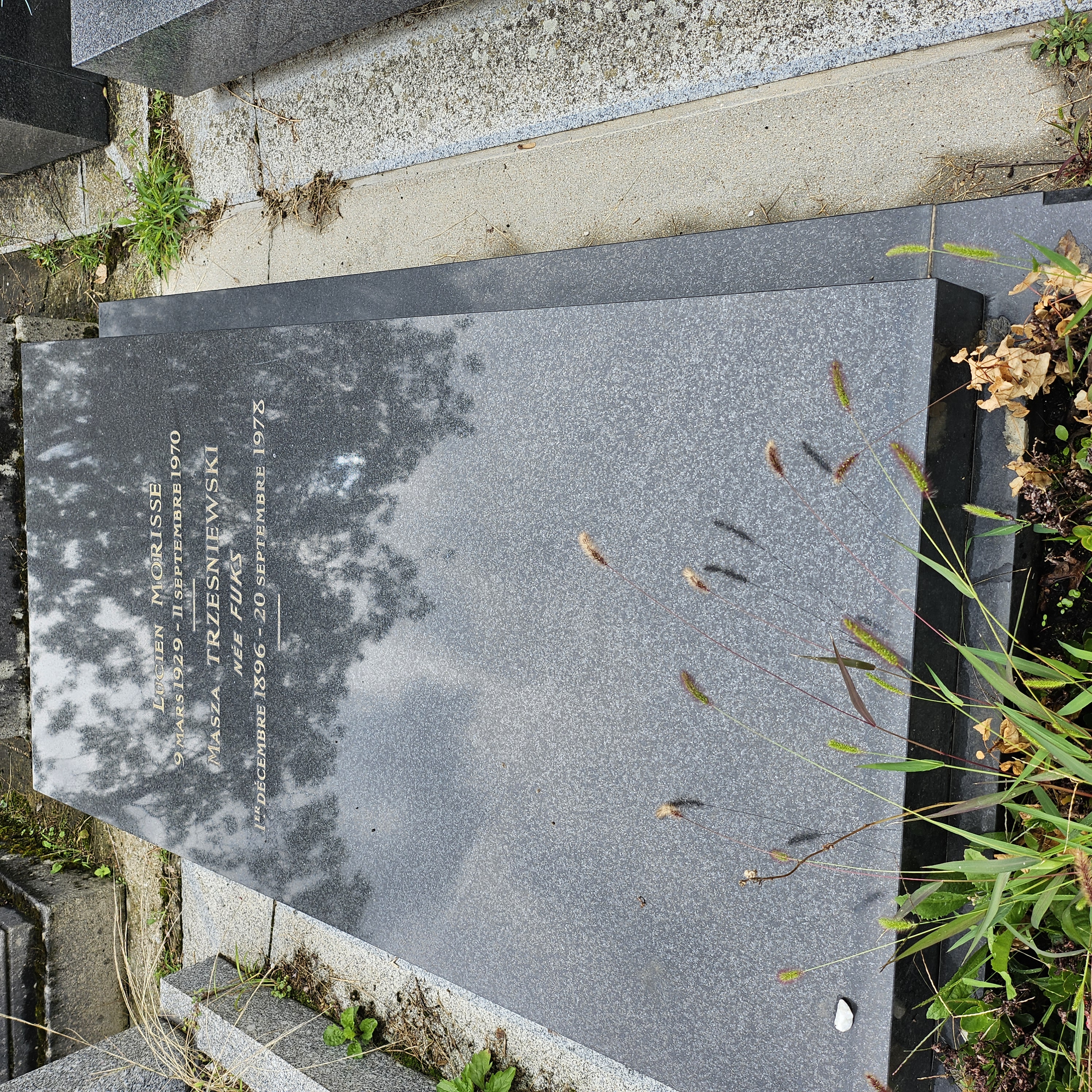 Tombe de Lucien Morisse au cimeti&egrave;re du Montparnasse