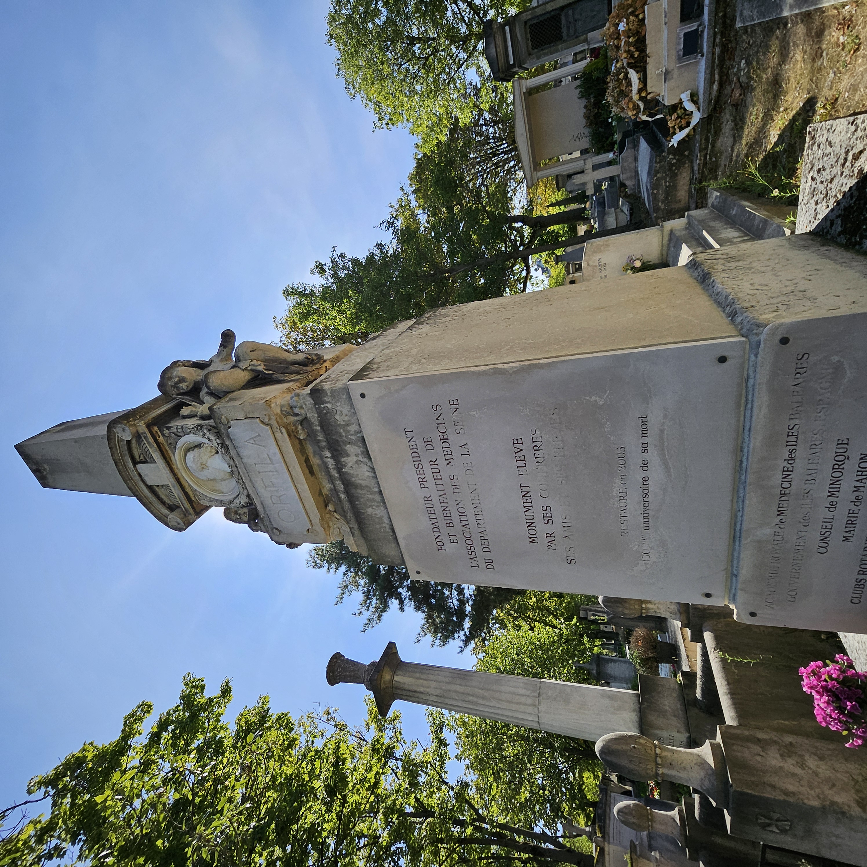 Tombe de Mathieu Orfila