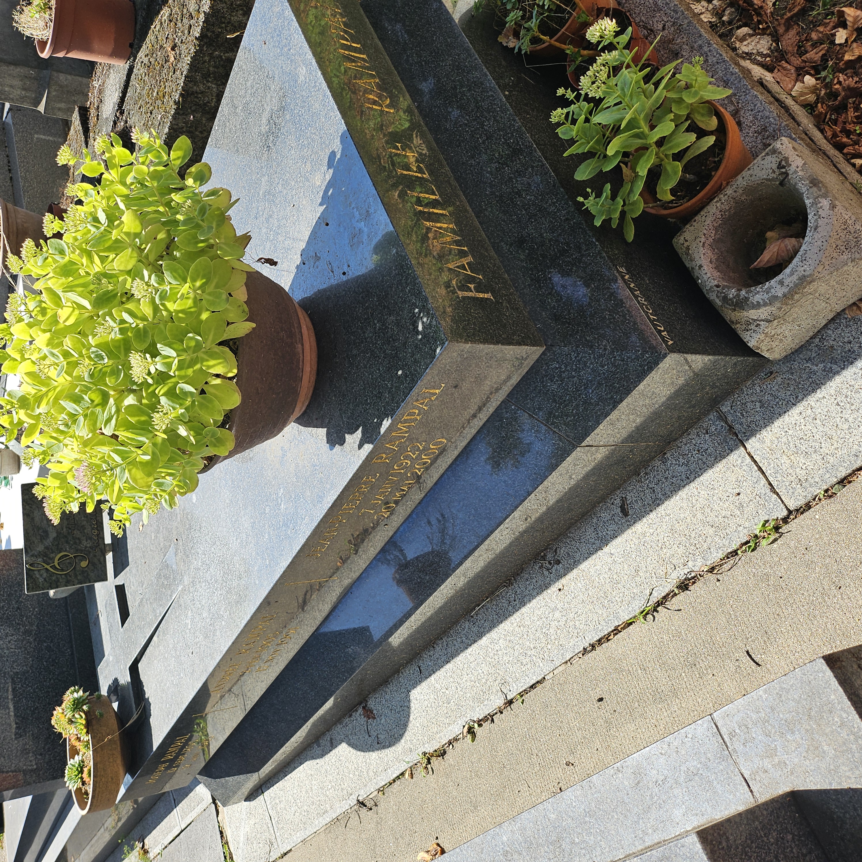 Tombe de Jean-Pierre Rampal