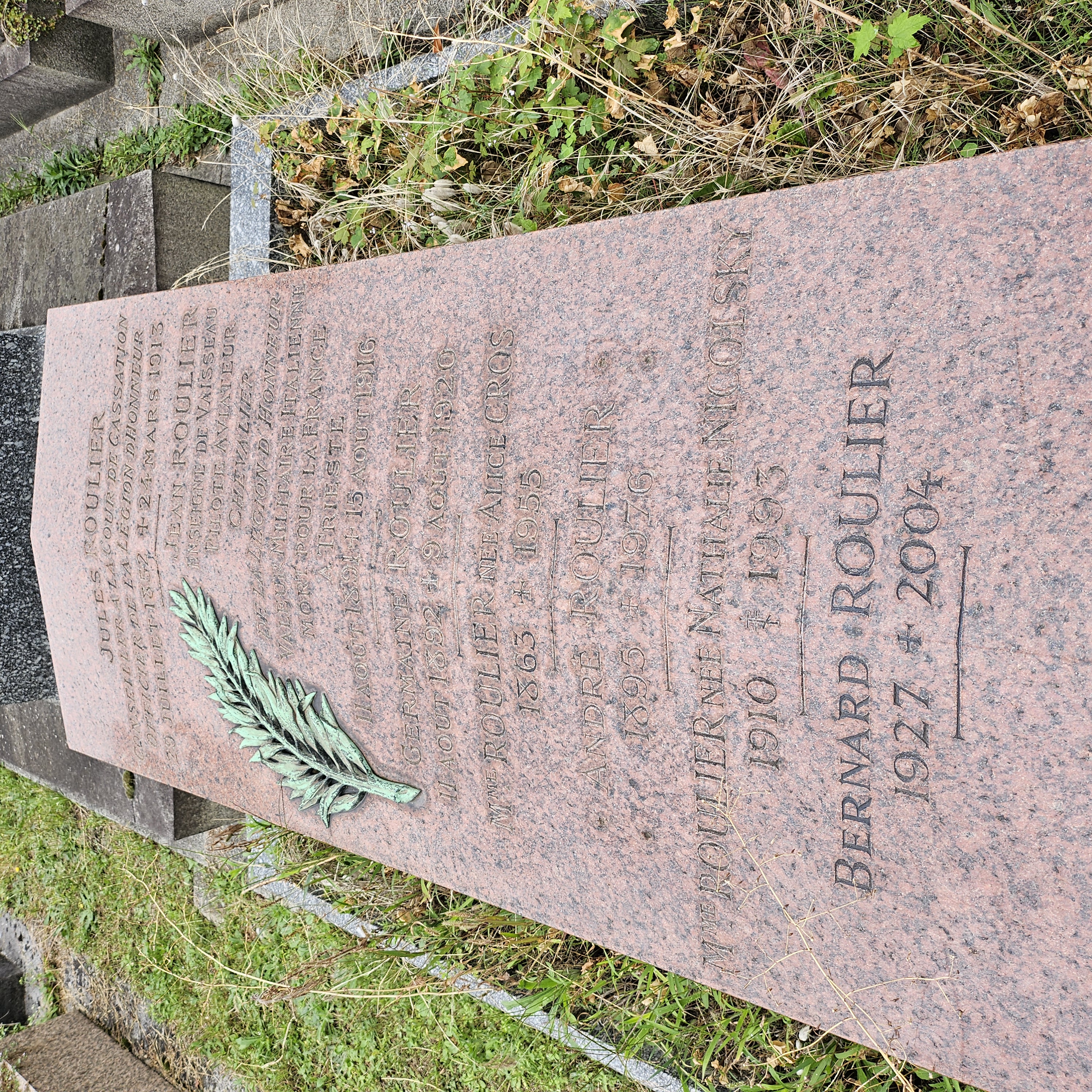 Tombe de Jean Roulier