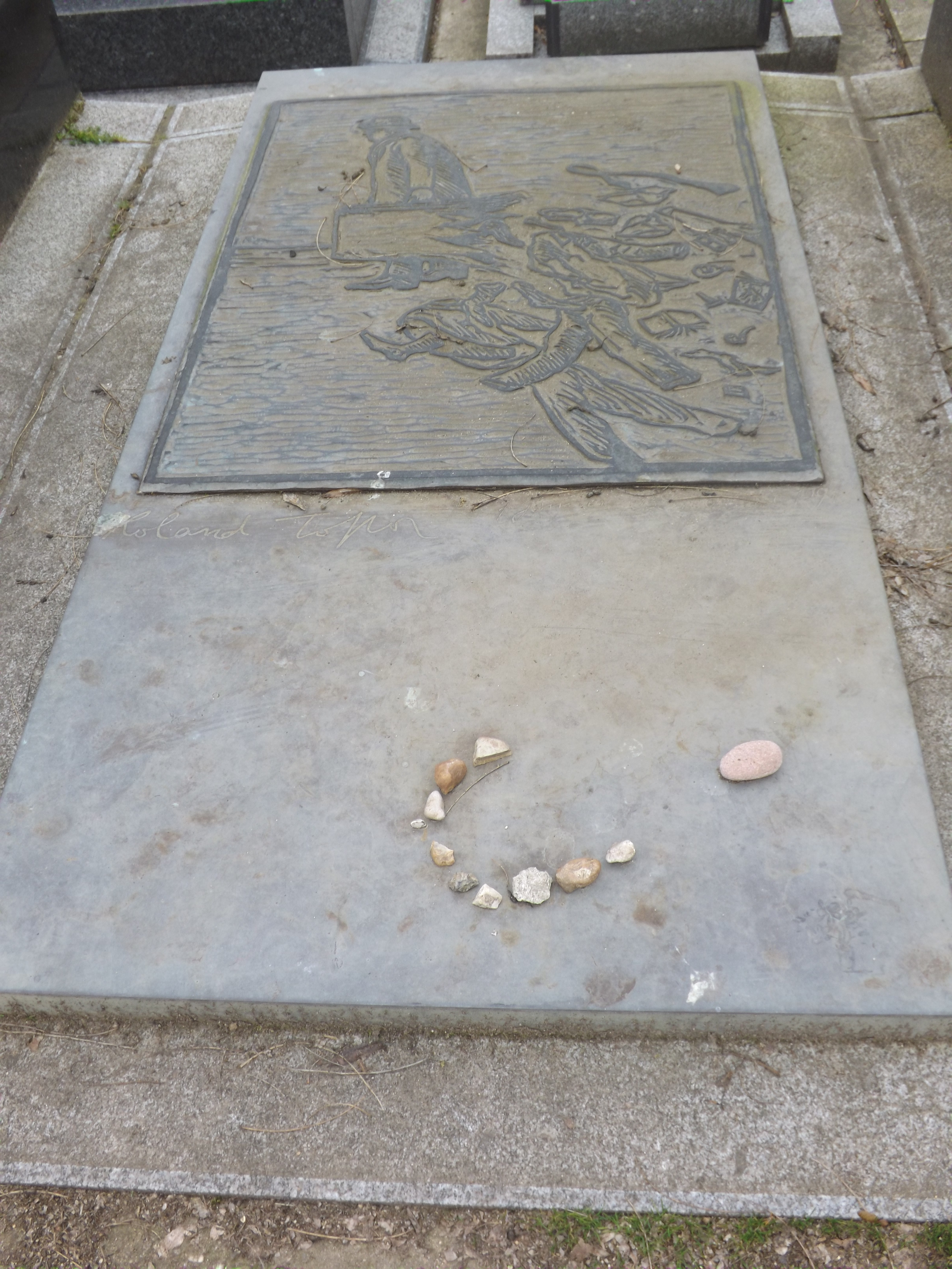 Tombe de Roland Topor