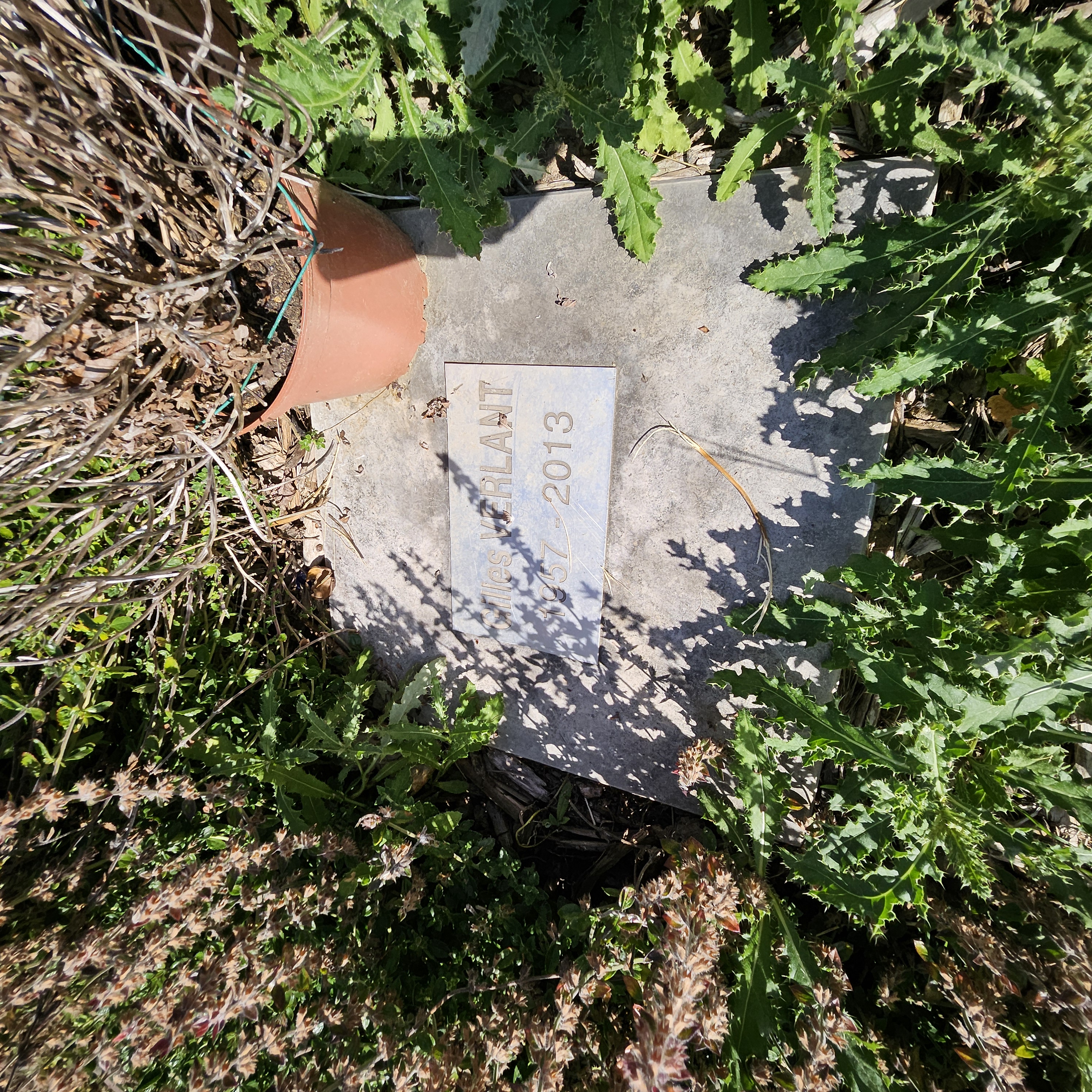 Tombe de Gilles Verlant